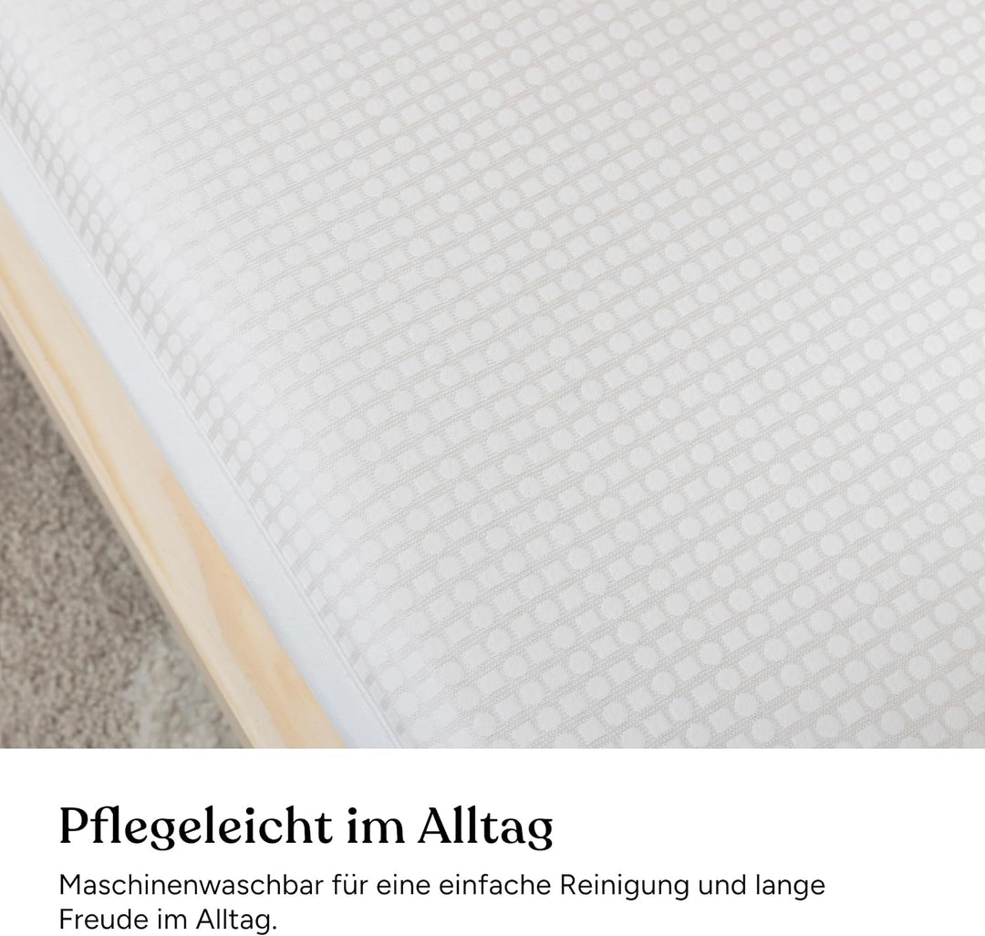 Ehrenkind® Matratzenauflage 90x200 cm, kühlend mit Outlast® &amp; Tencel™