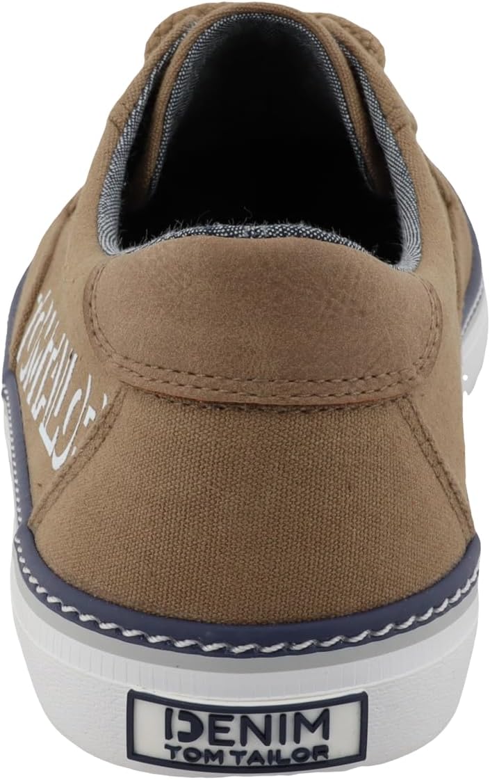 TOM TAILOR Herren 5380520004 Bootsschuh 41 EU Beige, 41 EU Beige