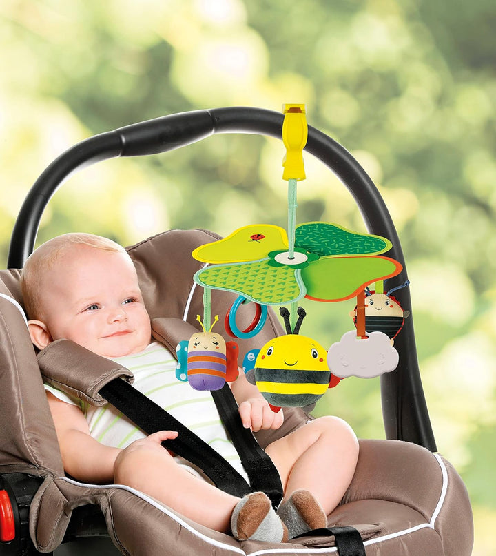 Clementoni 17706 Easy-Peasy Motorhome Pushchair for Toddlers Spring Infants Newborn Soft Toy Gift Mu