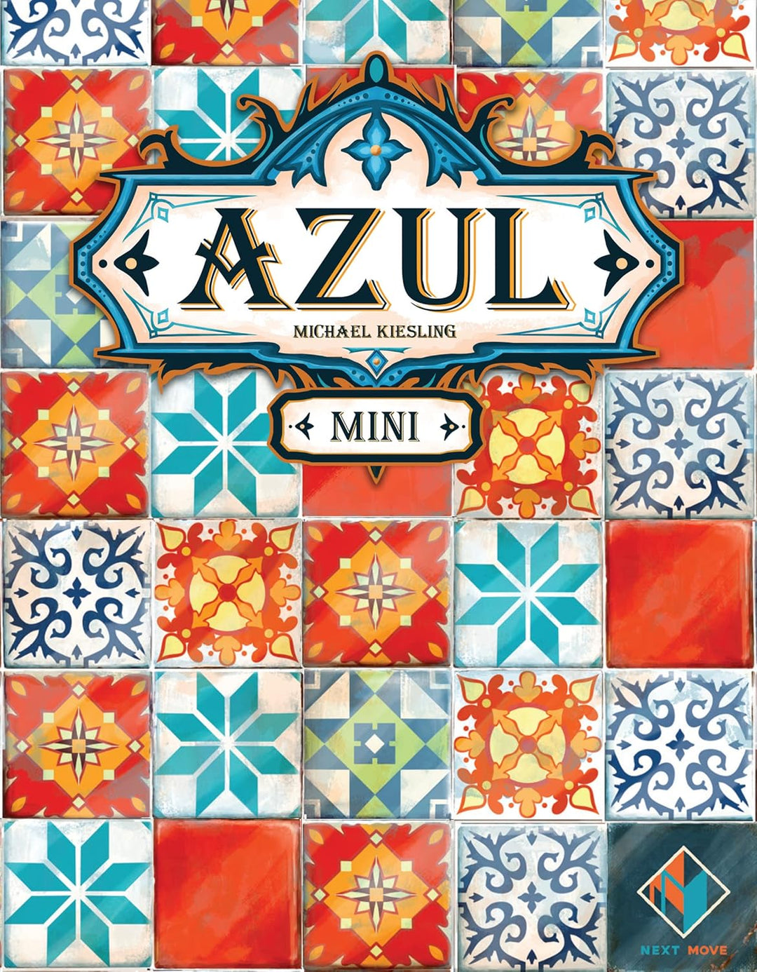 Next Move Games, Azul Mini, Familienspiel, Brettspiel, 2-4 Spieler, Ab 8+ Jahren, 30-45 Minuten, Deu