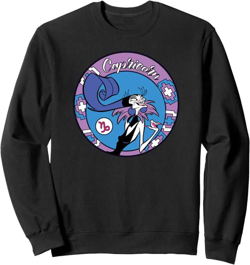 Disney Villains Yzma Capricorn Zodiac Sweatshirt