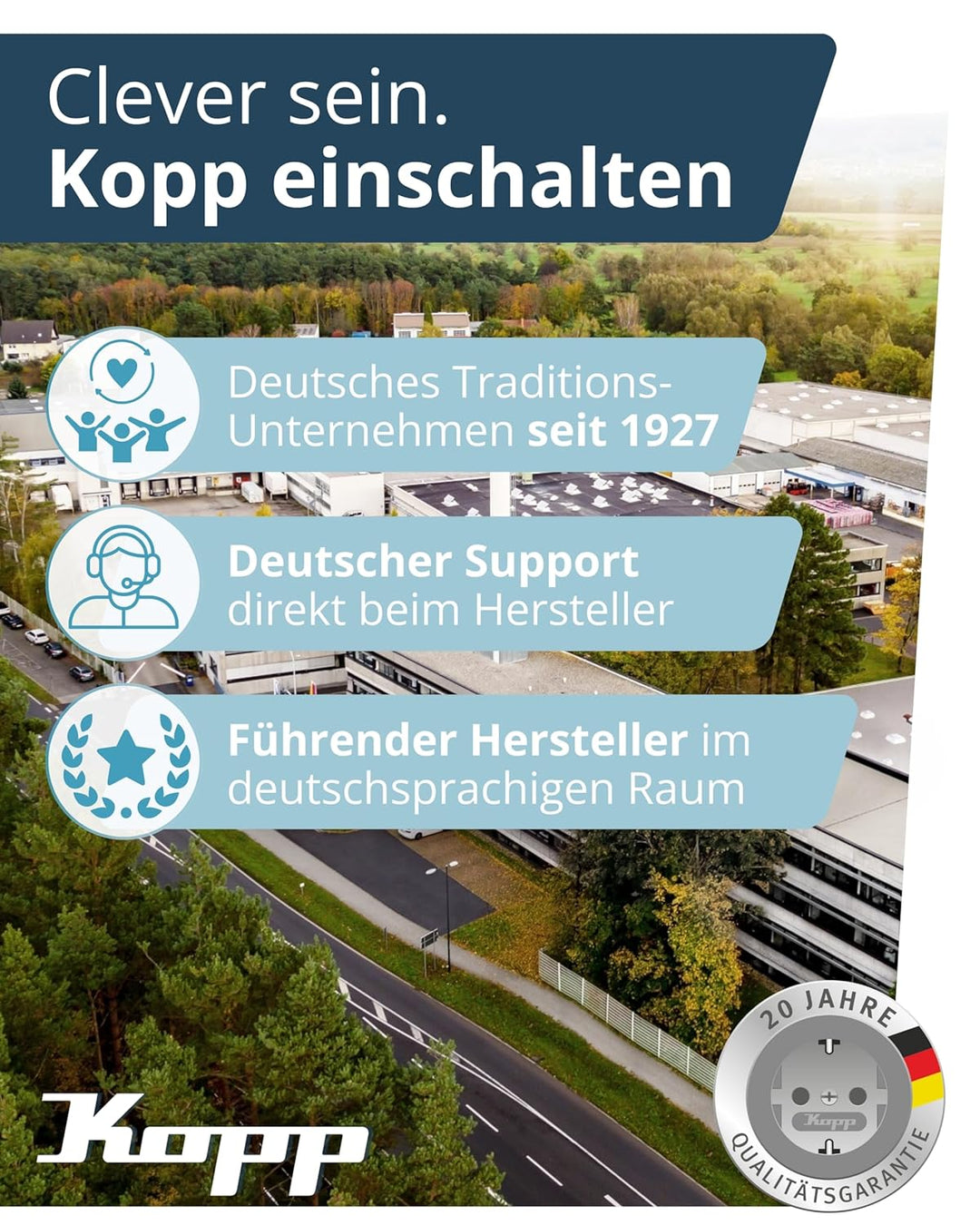 Kopp MILANO Universalschalter aus Buchen-Echtholz - Lichtschalter-Unterputz mit 10AX Schaltvermögen