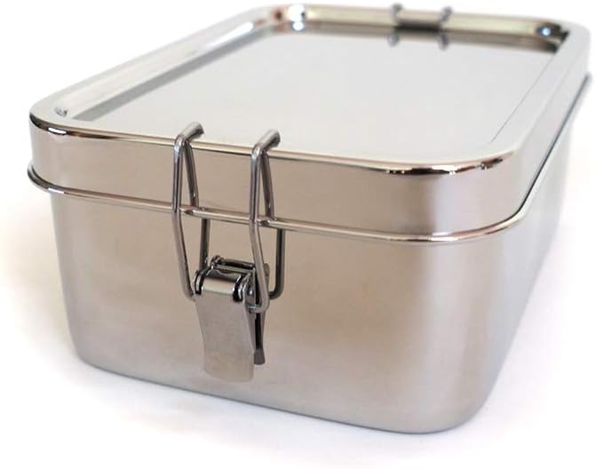 Ecolunchbox Bento-Box, Edelstahl, auslaufsicher
