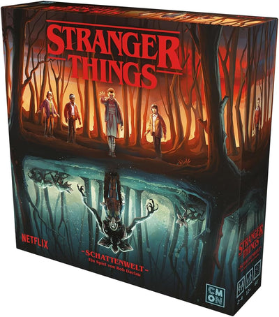 CMON | Stranger Things: Schattenwelt | Kennerspiel | Brettspiel | 2-4 Spieler | Ab 12+ Jahren | 60 M