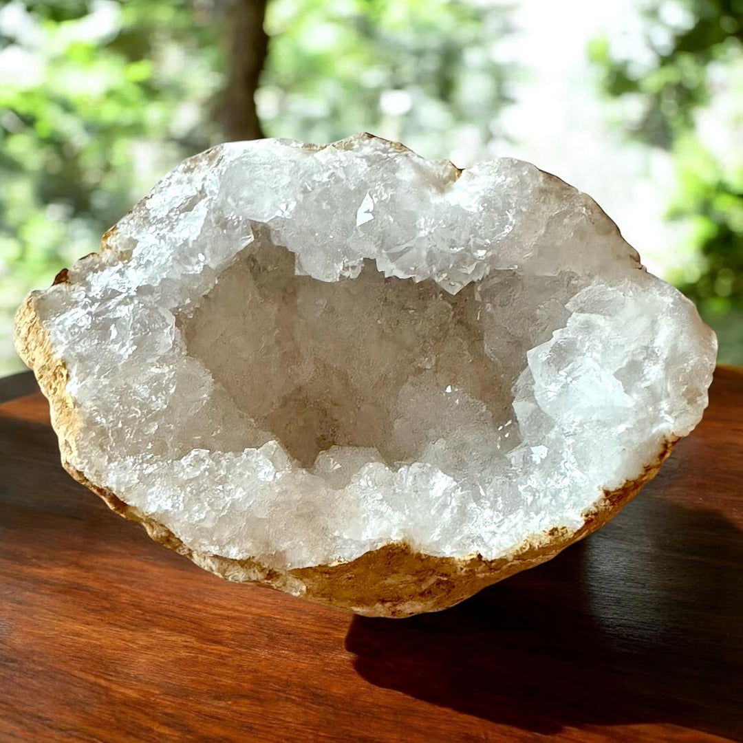 Geoden Set in Orangengrösse I 2 sehr grosse Geoden I je 8-9 cm und gesamt 800-1000 Gramm zum selber
