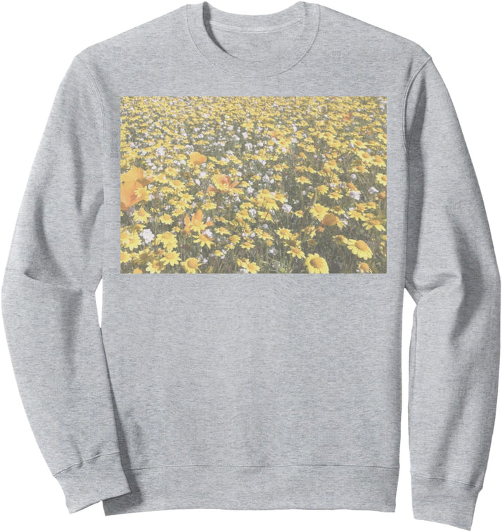 Trendy Spring Daisies Sweatshirt