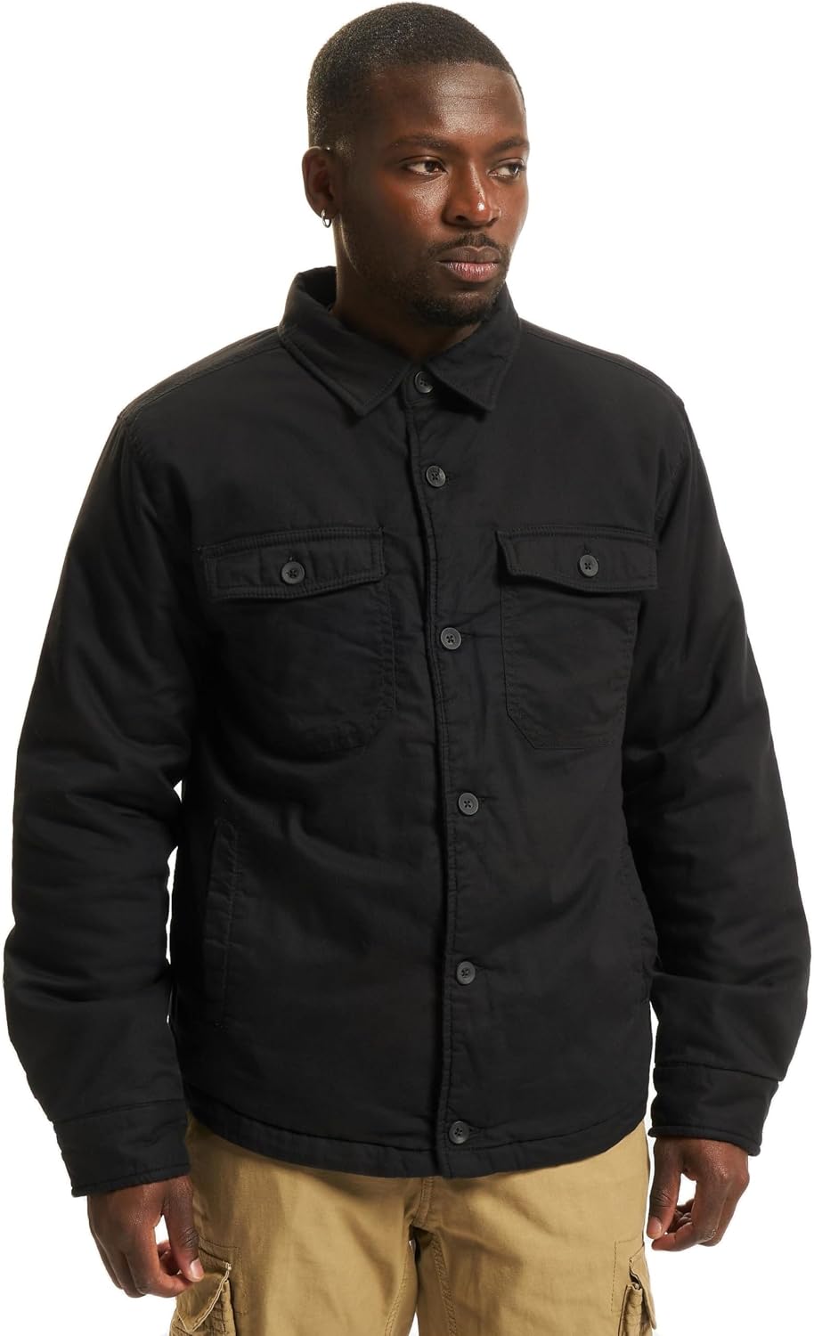 Brandit Lumber Jacket, verschiedene Farbvarianten, Grössen S bis 7XL, S Schwarz
