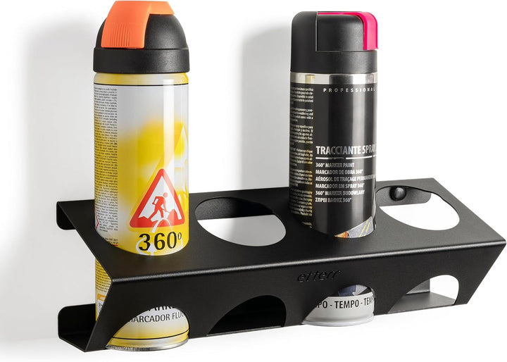 Wandhalterung für Sprays und Spray, Ø 65 mm, 100 % verstärkter Stahl, Organizer, Regalregal, Werksta