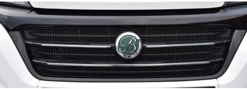 Zunsport Kompatibel mit FIAT Ducato 3rd Gen Facelift - Oberer Grill - Schwarz (2014 -)