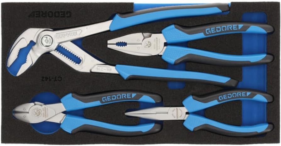 Gedore 1500 CT1-142 VDE Zangensatz im 13 Check Tool-Modul