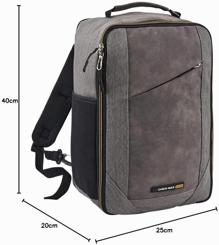 Cabin Max Manhattan Stowaway abschliessbarer Rucksack mit Organisationsfach und nützlichem Tablet Fa