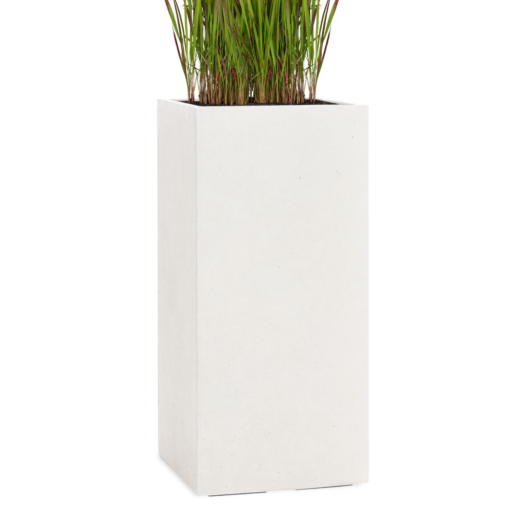 Pflanzwerk® Pflanzkübel Tower Sand 80x40x40cm *Frostbeständiger Blumenkübel* *UV-Schutz* *Qualitätsw