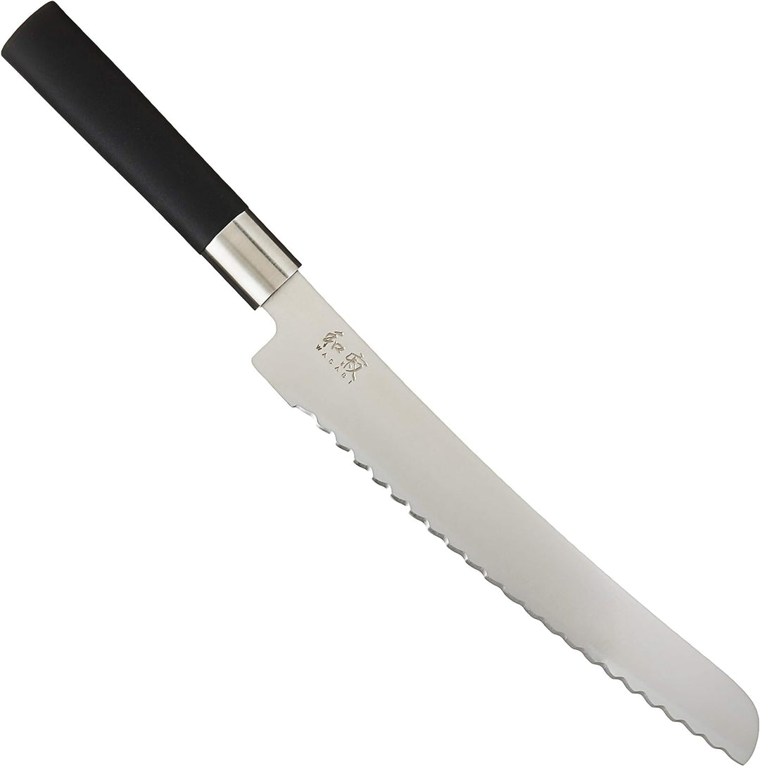 KAI 6723B Wasabi black Brotmesser 9 (23cm), 1 x 1 x 1 cm Mehrfarbig 1 x 1 x 1 cm, Mehrfarbig 1 x 1 x