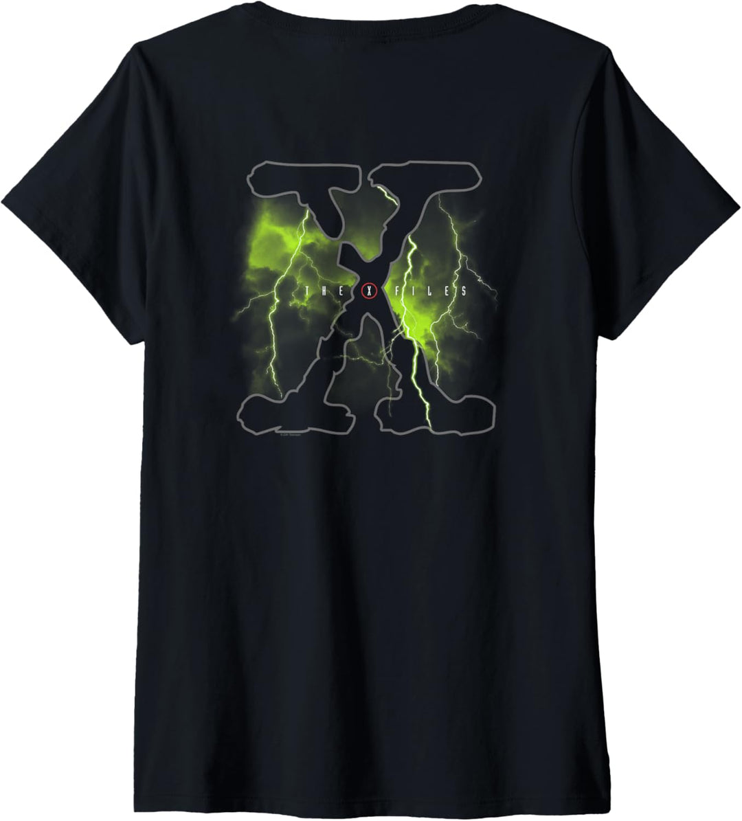 X-Files Traue Niemandem T-Shirt mit V-Ausschnitt