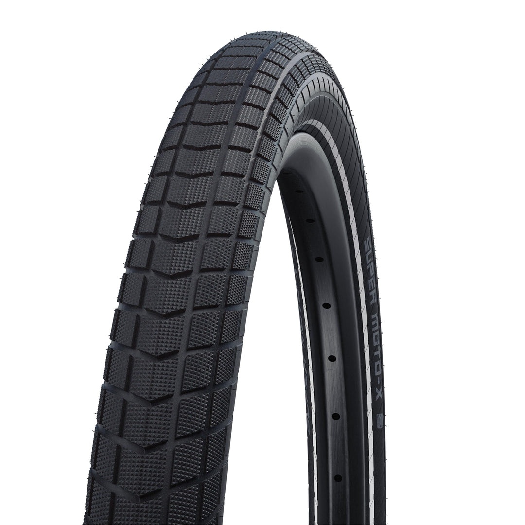 Schwalbe Super Moto-X (DC) Fahrrad Reifen // 62-406 (20×2,40?) Schwarz, Schwarz