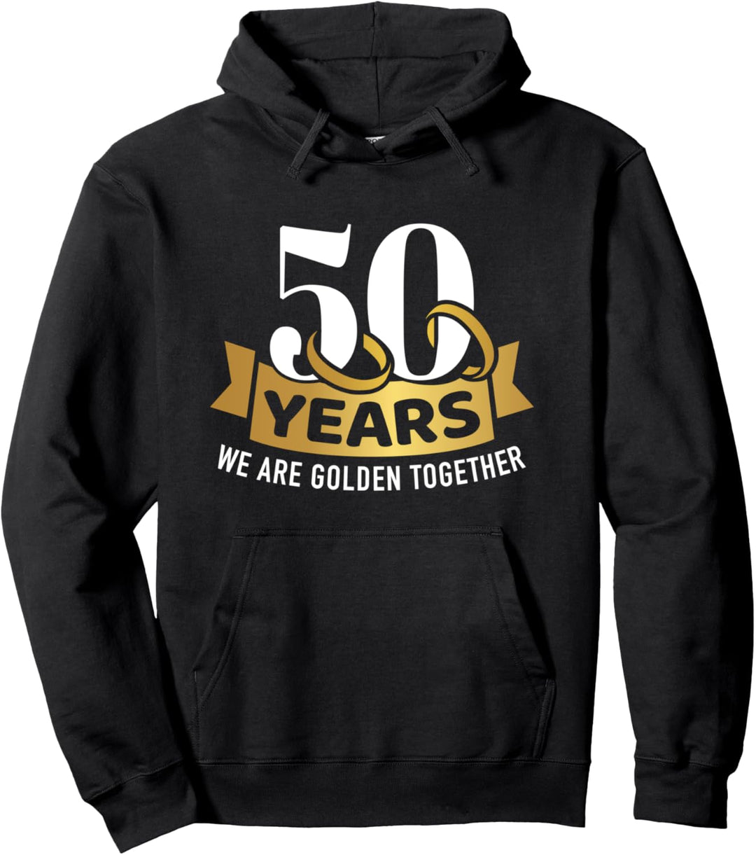 Goldene Hochzeit 50 Jahre Hochzeitstag Spruch Pullover Hoodie