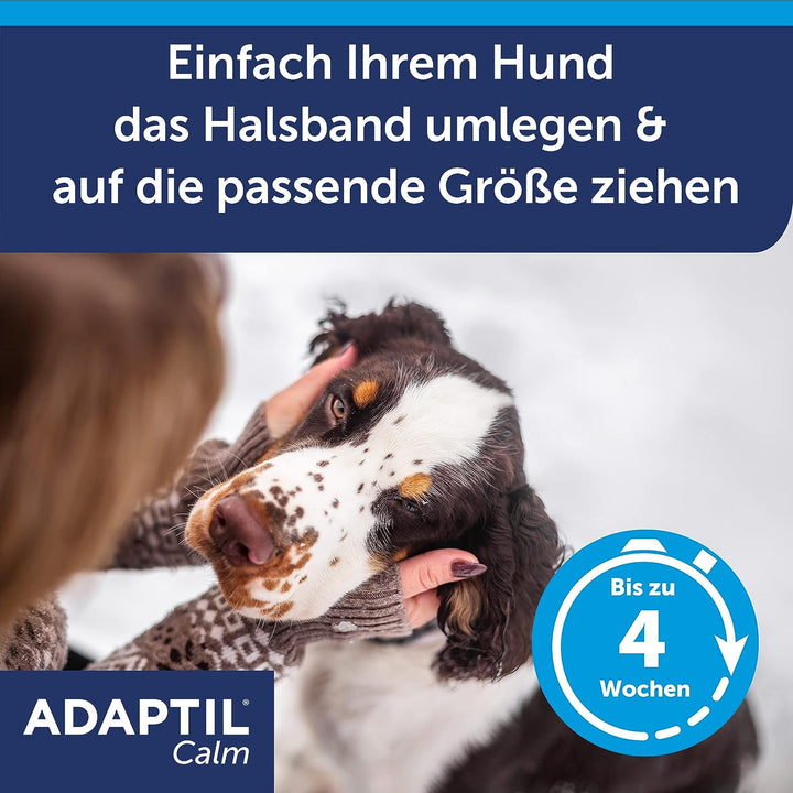 ADAPTIL® Calm Halsband für mittelgrosse-grosse Hunde | Anti Stress Halsband Hund | Halsumfang bis 62
