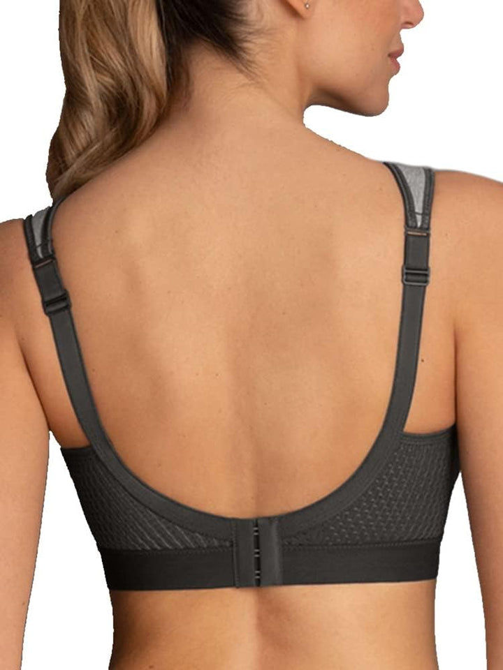 Anita Active Damen Extreme Control Sport-BH 70D Grau (Heather Grey 254), 70D Grau (Heather Grey 254)