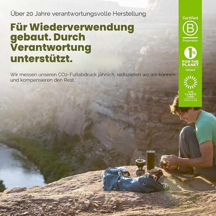 Klean Kanteen Herren tkwide Vi Trinkflasche Einheitsgrösse Schwarz, Einheitsgrösse Schwarz
