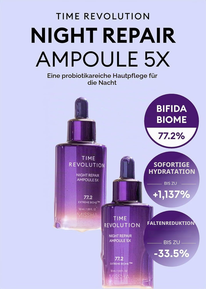 MISSHA Time Revolution Night Repair Ampoule 5x