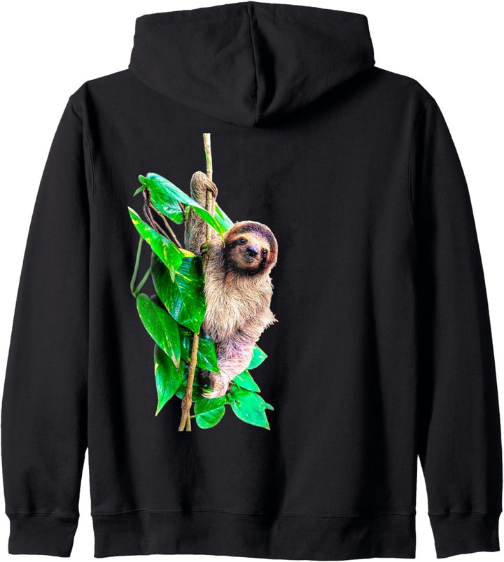 Baby Faultier Dschungel Regenwald Pura Vida Costa Rica Kapuzenjacke