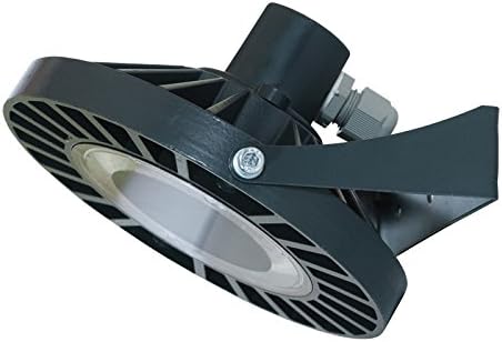 LED Flutlicht Laterne Fluter Lampen Leuchte LED NEU Lampe Beleuchtung IP 65 (Dunkelgrau 111 mm 6W),
