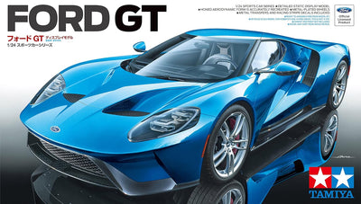 TAMIYA 24346 - 1:24 Ford GT, Modellbau, Plastik Bausatz, Hobby, Basteln, Kleben, Modellbausatz, Mode