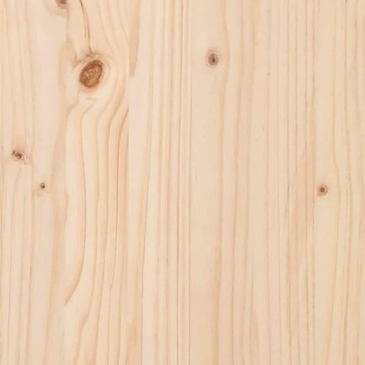 vidaXL Massivholzbett Holzbett Bett Doppelbett Bettgestell Bettrahmen Lattenrost Schlafzimmermöbel S