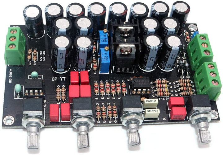DollaTek HIFI Verstärker Audio OPA2604 + AD827 OPAMP 5532 LM337 LM317 Vorverstärker Vorverstärker La
