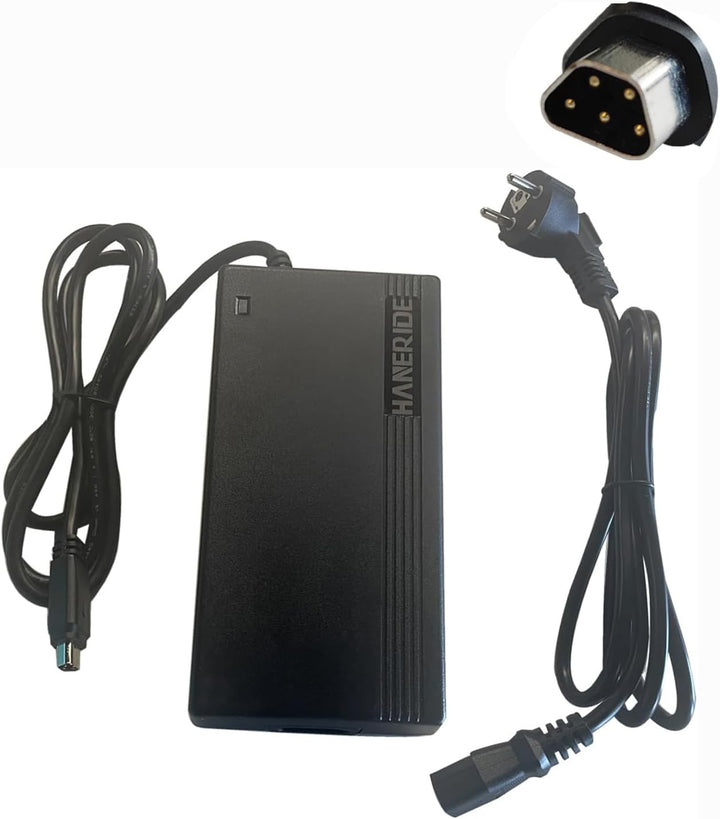 42V 3A Ladegerät 5PIN für Fischer E-Bike 36V akku ETD/ETH 1801, Terra 2.0/ Phylion JCEB mit Trapezst