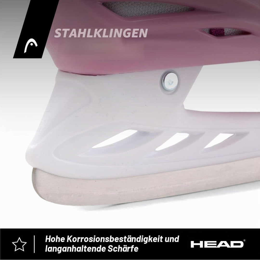 Head Icebreaker Freizeit-Schlittschuhe – für Anfänger und Fortgeschrittene, rostfreie Stahlkufen, Sc