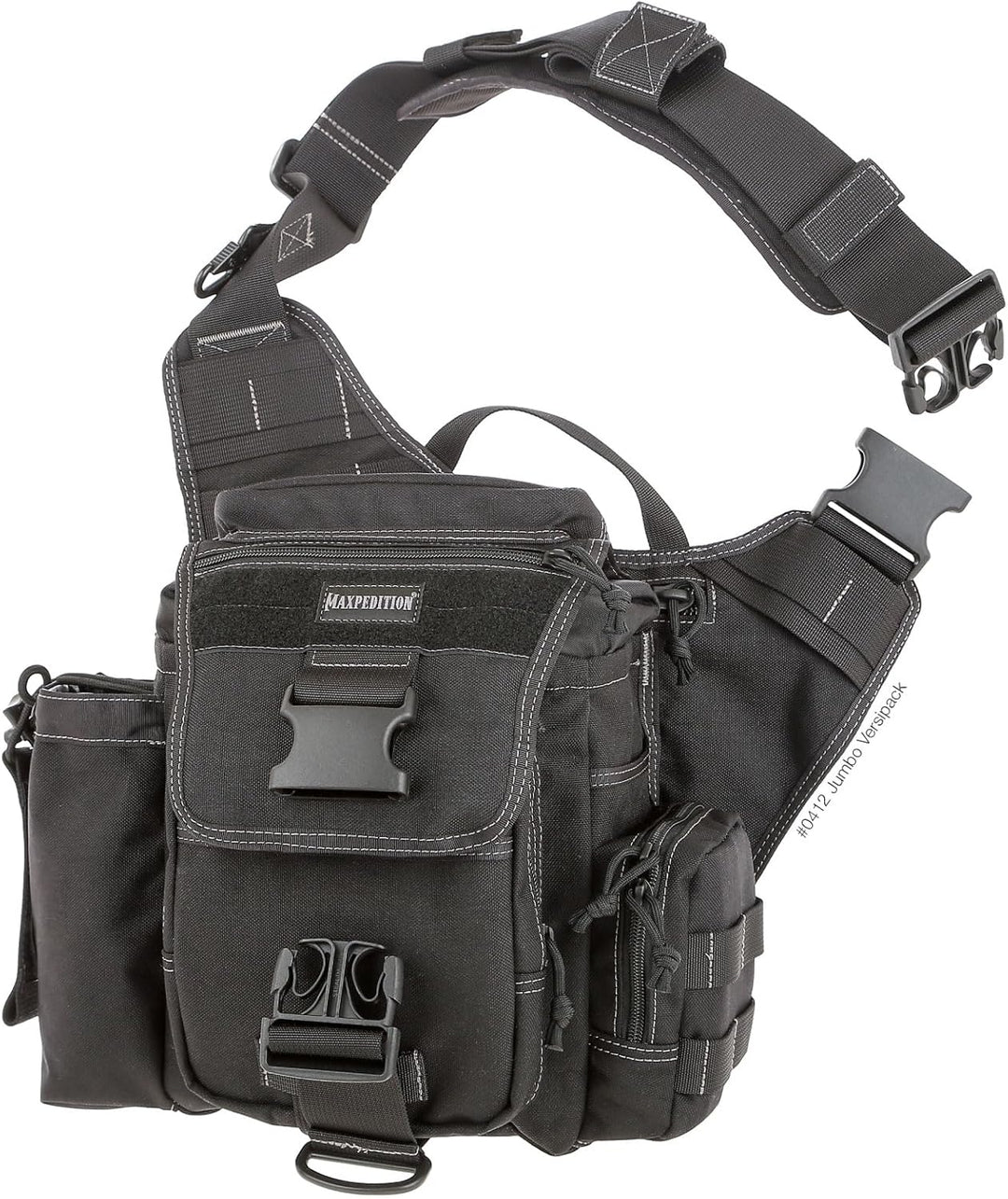 Maxpedition Versipack Jumbo Schwarz, Schwarz