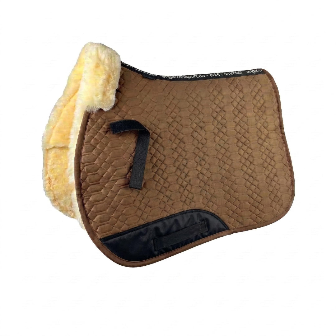 Engel Reitsport Lammfell Schabracke Fully Lined SCHABRA2-VSS-CAM-MED Stoff Camel Fell med. Vielseiti