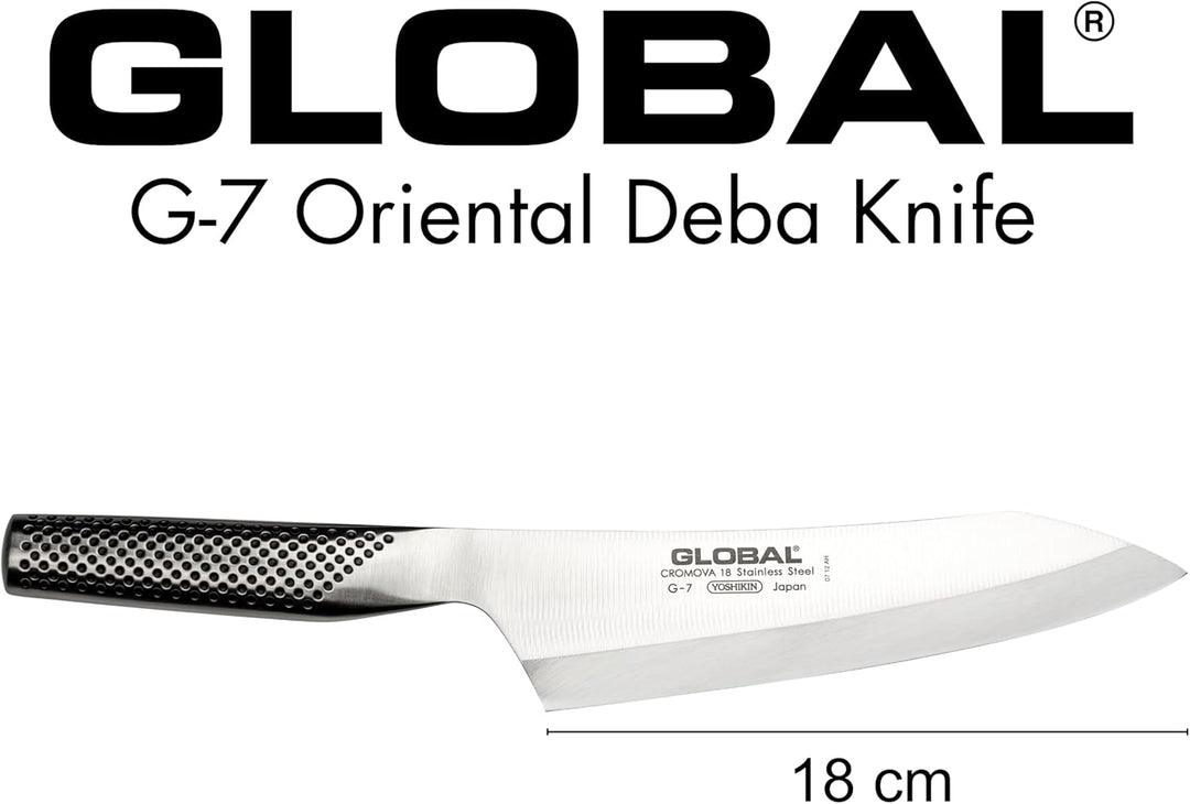 Global G-7R Fleischmesser, 18 cm