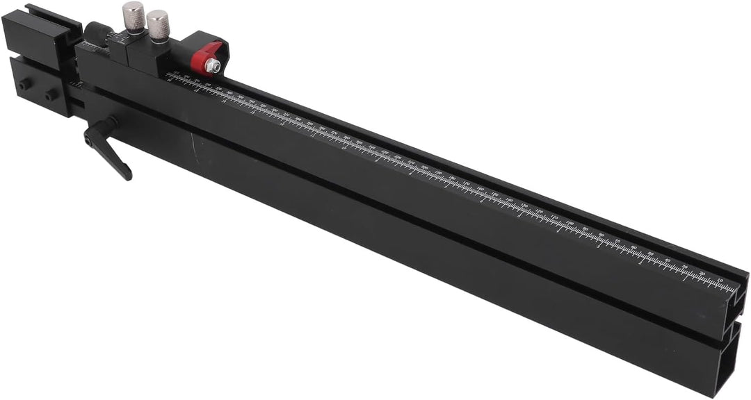 Gehrungslehre Aluminium T-Nut-Schiene verstellbar 560-950mm metrisch imperial für Holzbearbeitung