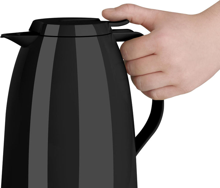 Tefal – Mambo Isolierkanne, Kunststoff, schwarz, 1 l Schwarz 1 l, Schwarz 1 l