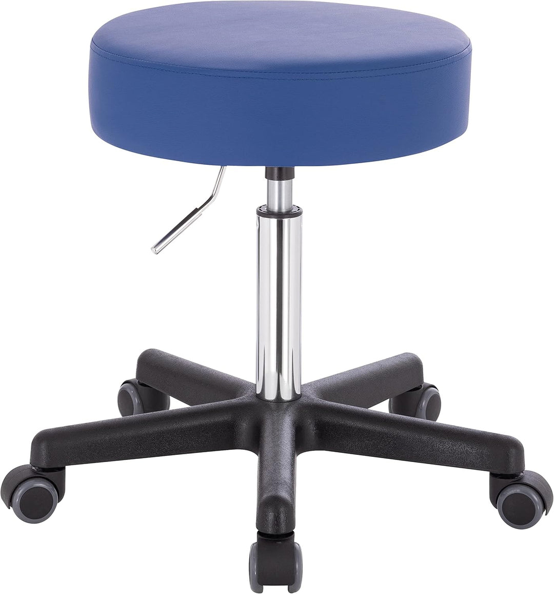 1stuff® XL Profi Rollhocker höhenverstellbar - 40 cm Sitzbreite - Sitzhöhe bis knapp 70cm - Arzthock