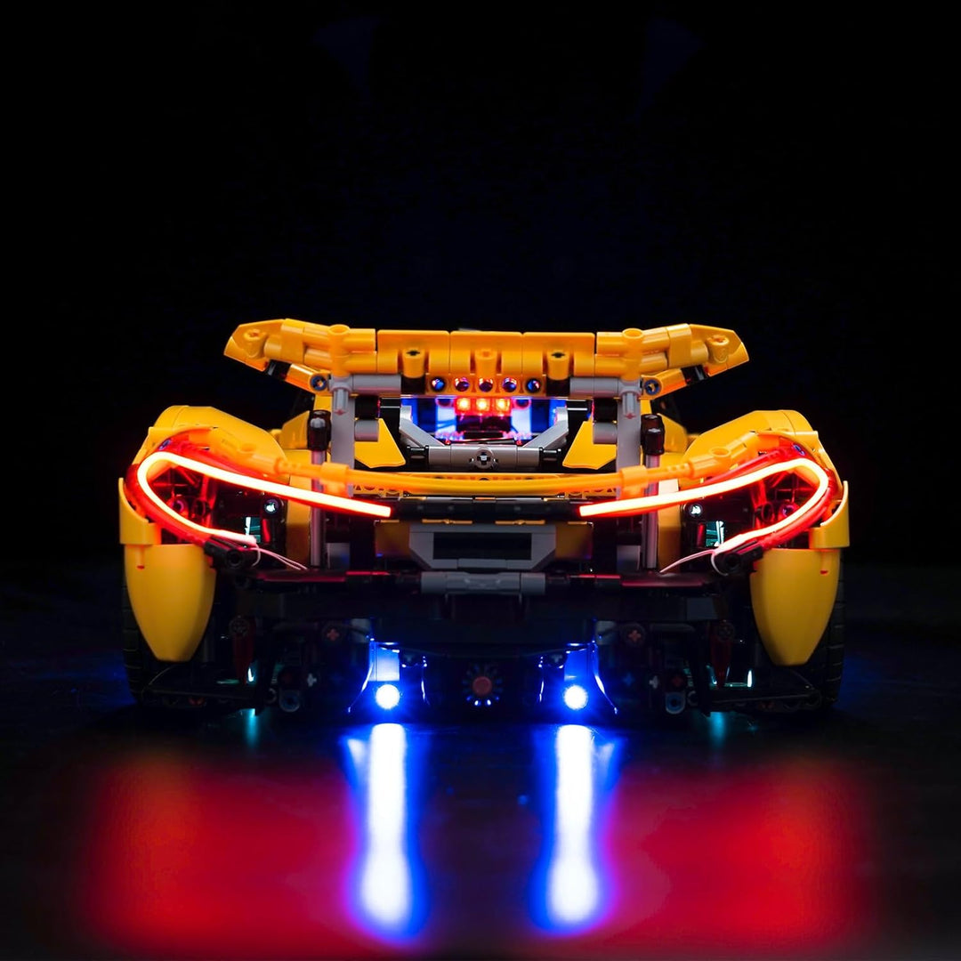 Fernbedienung Licht-Kit für Lego 42172 McLaren P1 (Nicht Lego), Led Beleuchtungs Set für Lego Techni