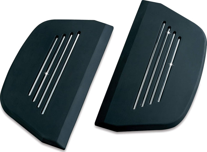 Kuryakyn 7554 Motorrad Fusssteuerungskomponent: Premium Dieleneinsätze für Harley-Davidson Motorräde