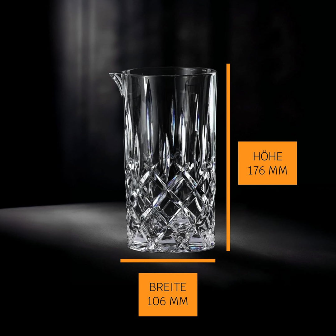 Spiegelau &amp; Nachtmann, Mixingglas/Rührglas für Cocktails, 750 ml, Kristallglas, Noblesse, 101258 Mix