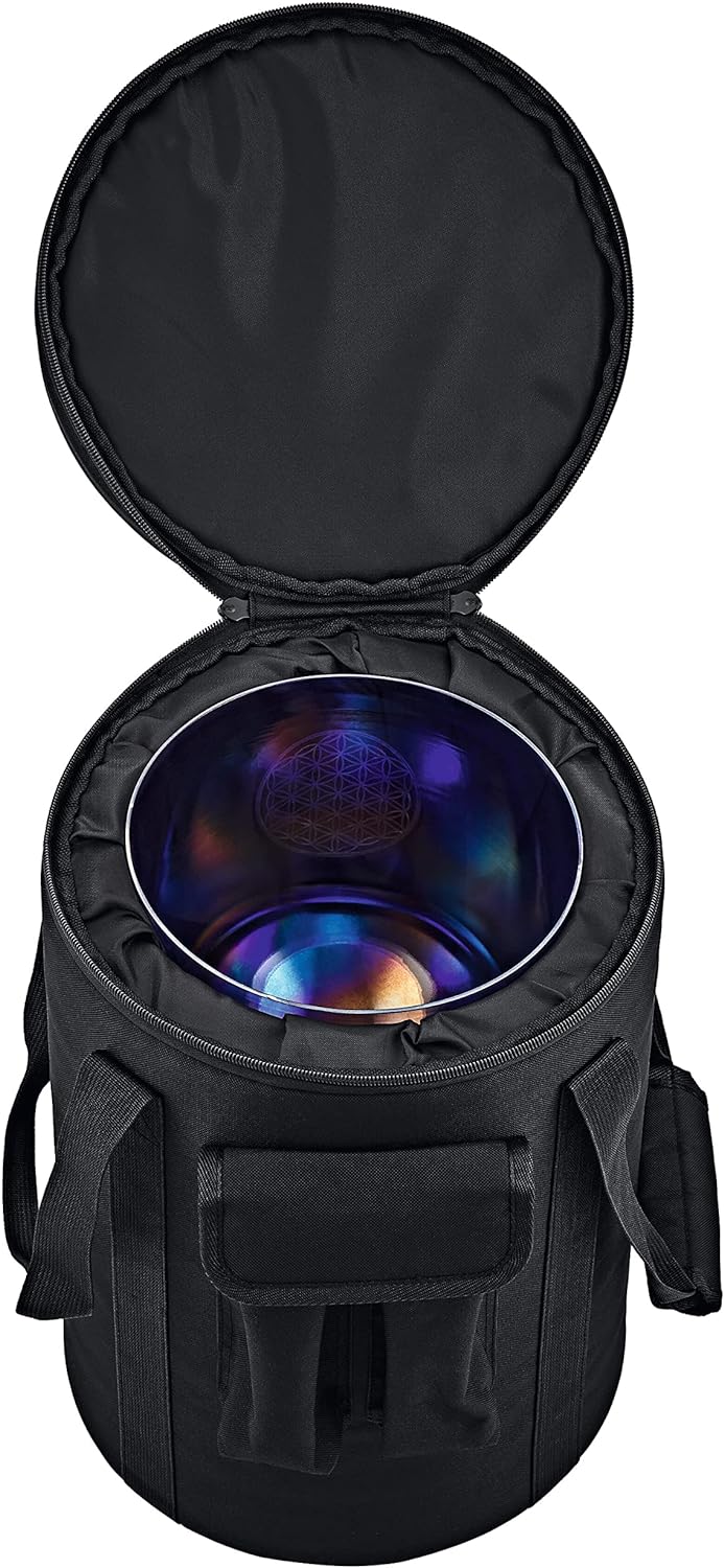 Meinl Sonic Energy Kristall-Kelchtasche mit robuster Polsterung, Tragegriff und Aussentasche