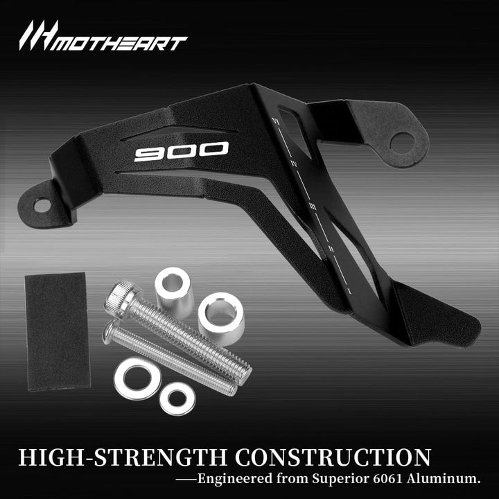 Quickshifter-Schutzplatte für F900XR/F900R 2020-2025 2mm Aluminium 3-Punkt-Befestigung eloxierte Obe