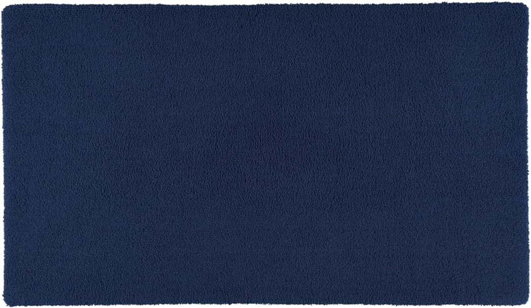 Rhomtuft Badteppich Square - kobalt 84 - 70 x 120 cm 70x120 cm, 70x120 cm