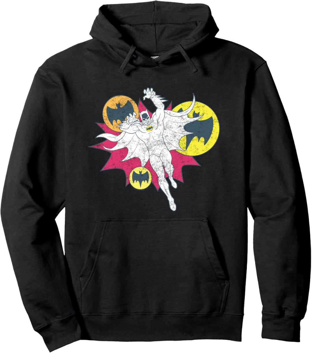 Batman Classic TV Series Bat Claws Adult Pullover Hoodie