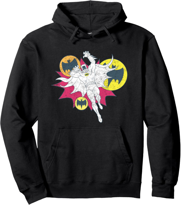 Batman Classic TV Series Bat Claws Adult Pullover Hoodie