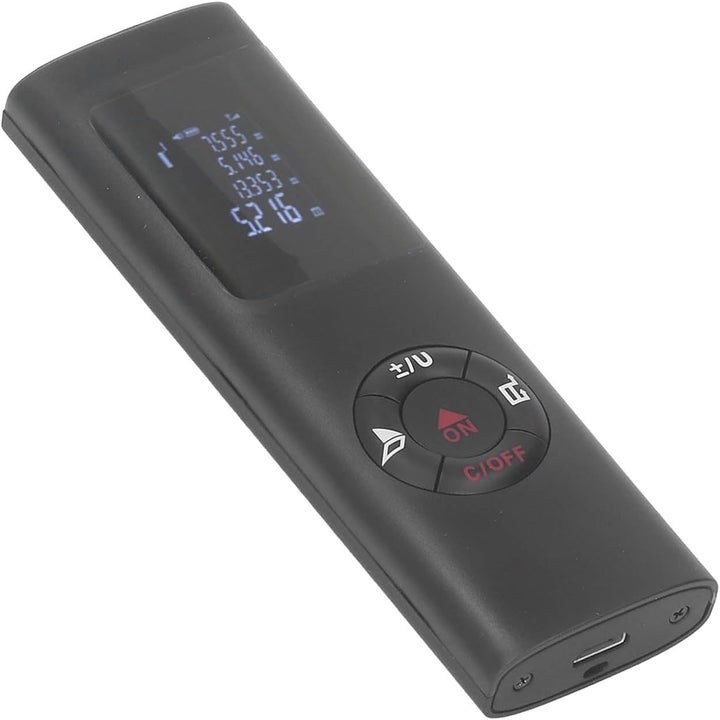 Messgerät, Wiederaufladbares Entfernungsmessgerät, LCD-Entfernungsmessgerät, 60 M, Digitales Anzeige