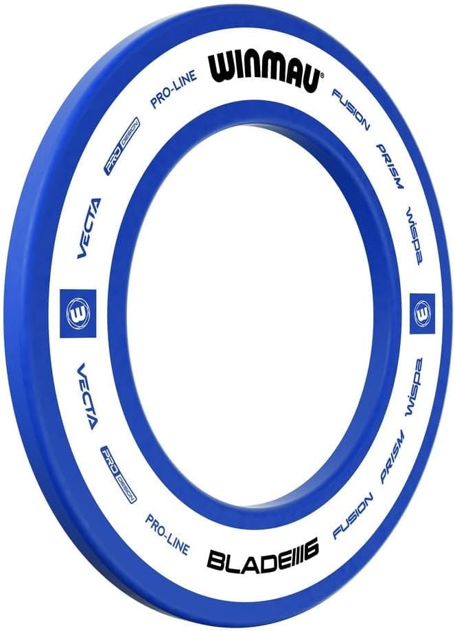 WINMAU Dartboard Surround Ring Xtreme/Outshot/MvG - extra starker Schutzring & Wandprotektor für Dar