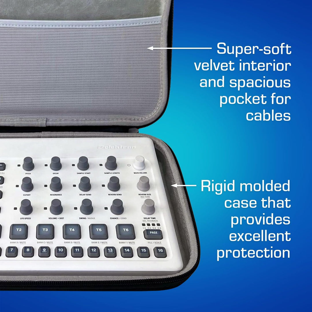 Analog Cases Pulse Case für Elektron Model Samples oder vergleichbare Drum Machine (Transporttasche