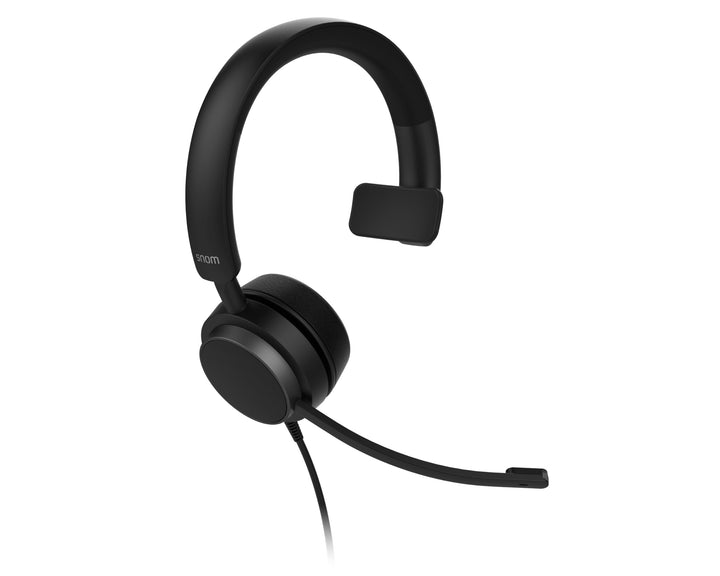 Snom A310M Professionelles Headset für Call Center - Monauraler Kopfhörer mit HD-Audio und Geräus