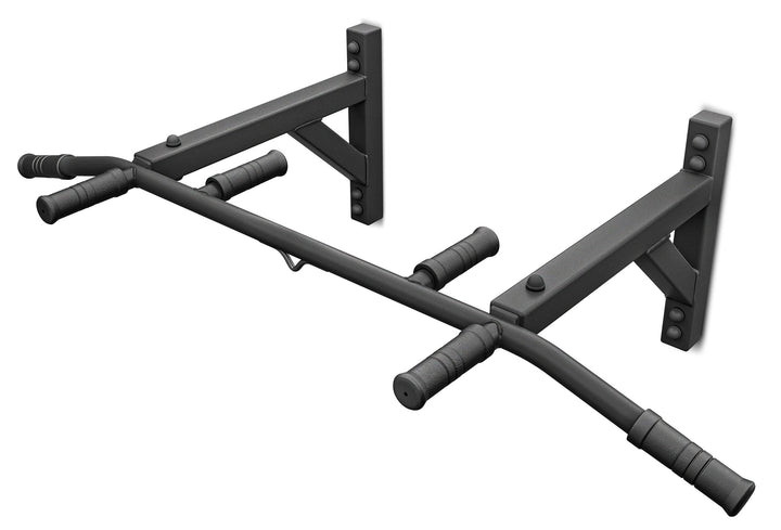Hop-Sport Multigriff Klimmzugstange für Wandmontage HS-2004K – Profi Fitness Pull Up Bar mit 6 rutsc